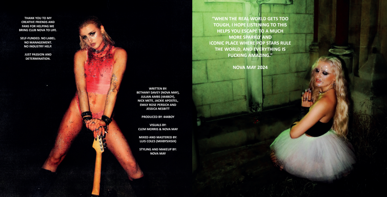 'I AM THE CLUB' CD by Nova May - Signed by Nova