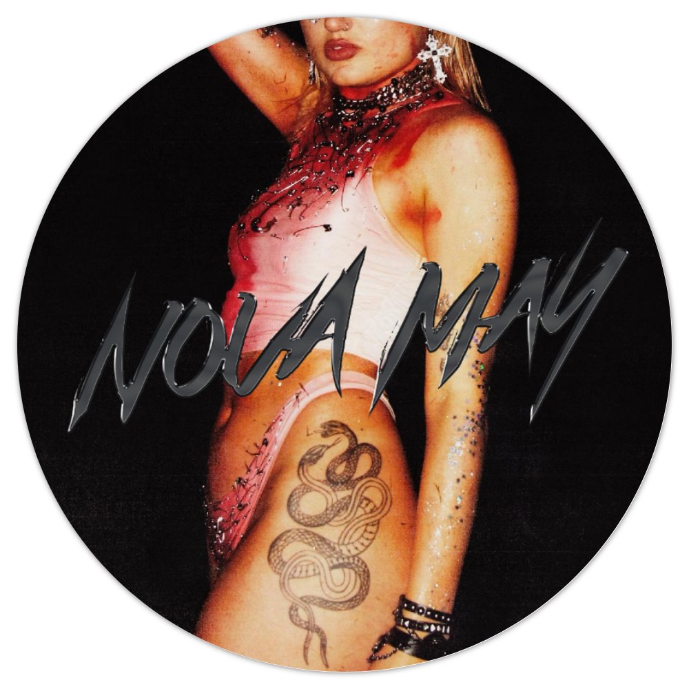 Nova May 'I AM THE CLUB Collectable Sticker Collection